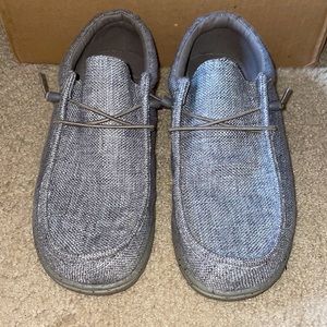 GRAY | HEY DUDES | SIZE 10